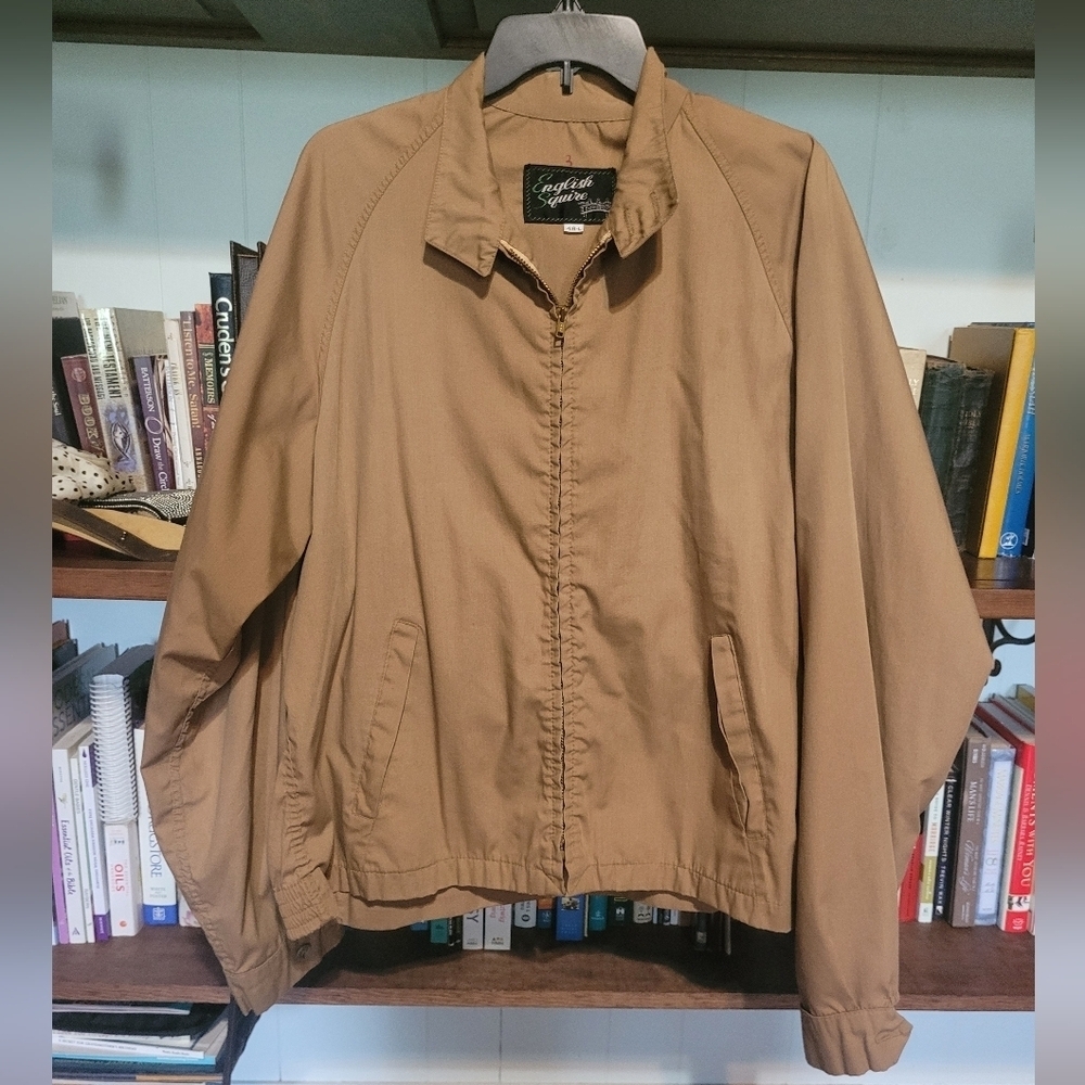 English Squire vintage 70's men's jacket/windbreaker. 48-L